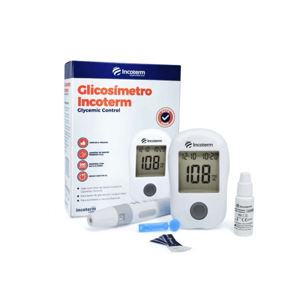 Glicosímetro Glycemic Control Incoterm