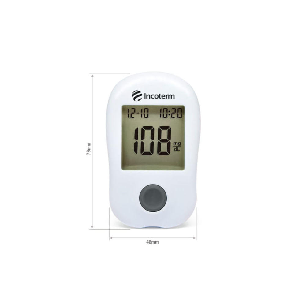 Glicosímetro Glycemic Control Incoterm