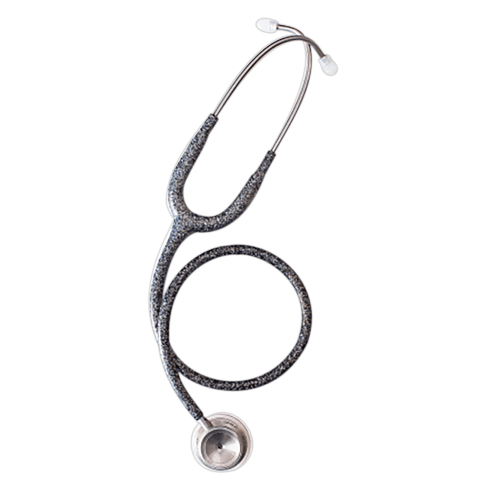 Estetoscópio Mdf 777 Md One Mprints Black Glitter