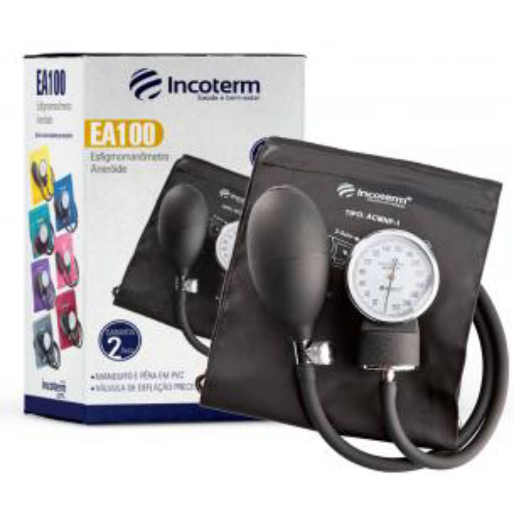 Esfigmomanômetro Aneróide Ea100 Incoterm