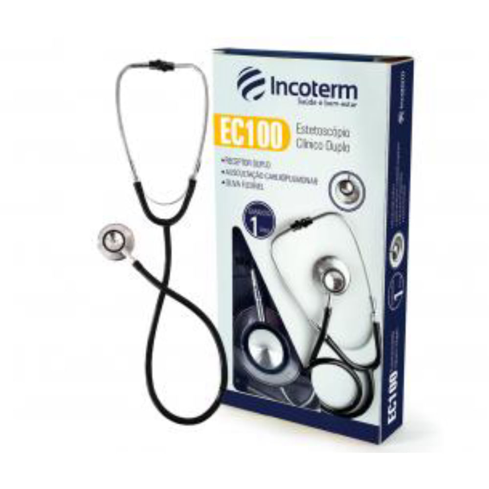 Estetoscópio Clínico Duplo Incoterm