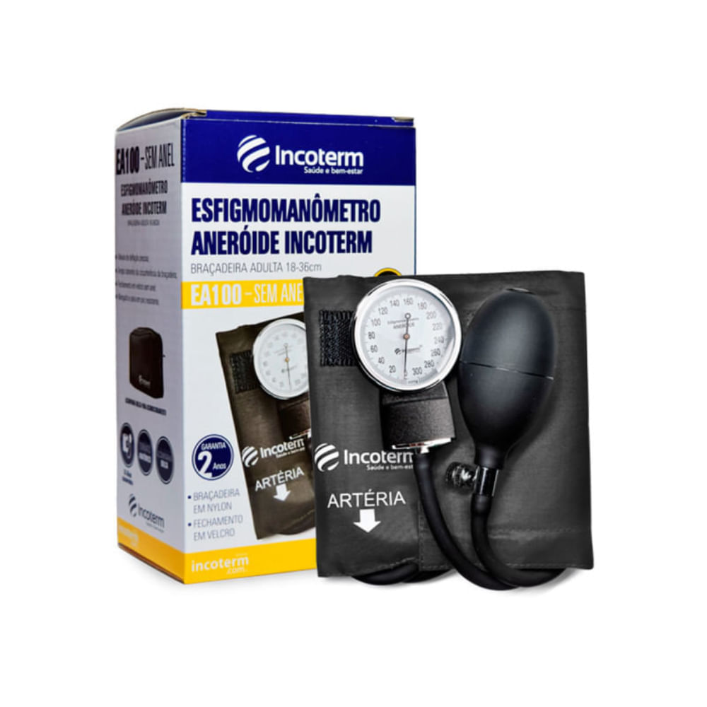 Esfigmomanômetro Aneróide Ea100 Sem Anel Incoterm