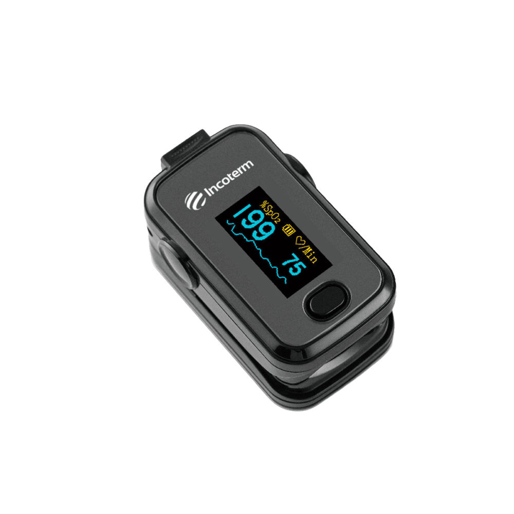 Oxímetro De Pulso Portátil De Dedo Ox520 Incoterm