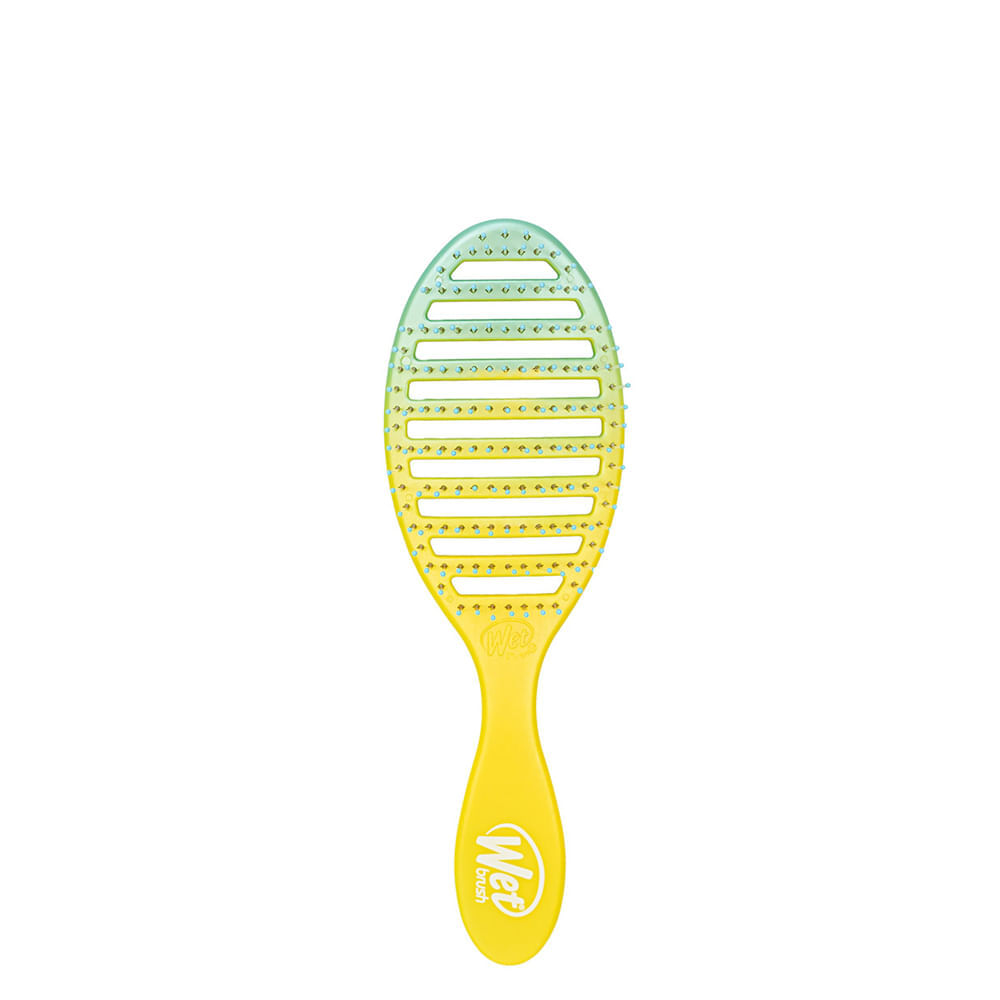 Escova De Cabelo Wetbrush Speed Dry Ombre Verde/azul
