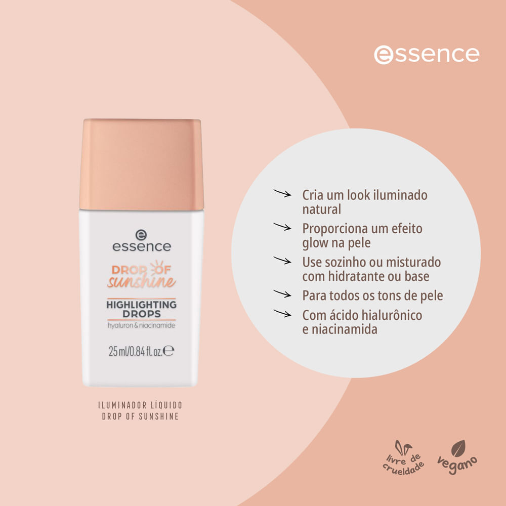 Iluminador líquido DROP OF sunshine essence 25 ml