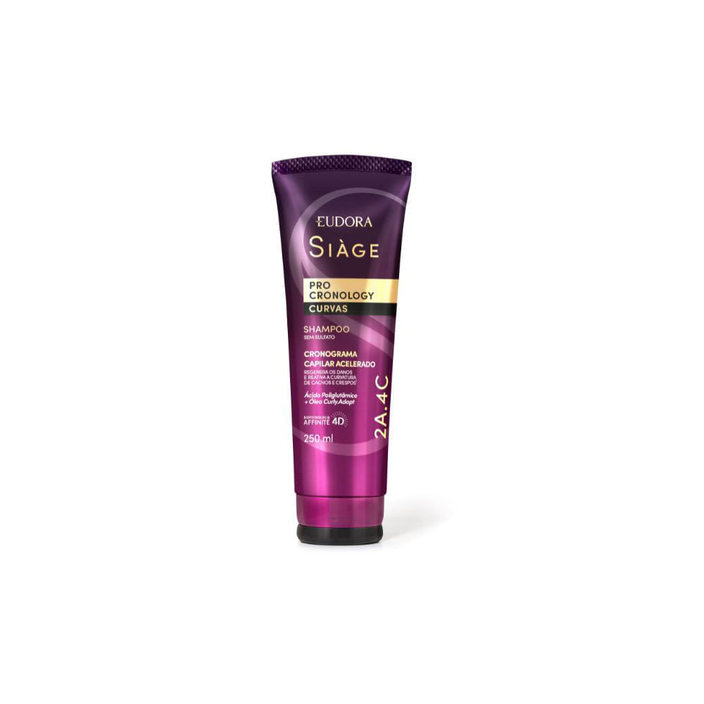 Shampoo Eudora Siàge Pro Cronology Curvas 250 ml