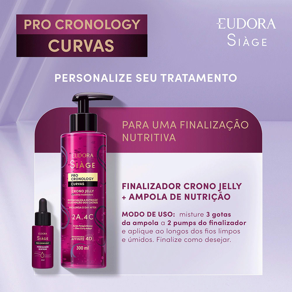 Finalizador Eudora Siàge Pro Cronology Curvas Jelly 300ml