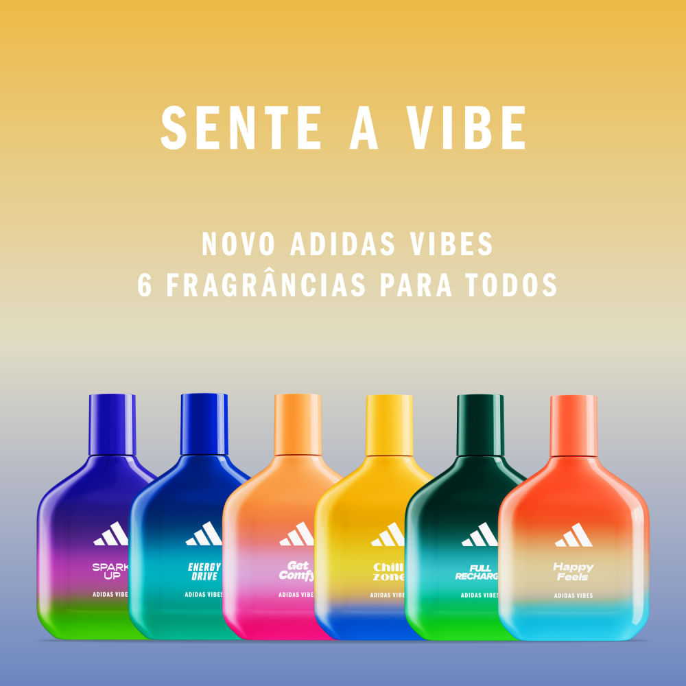 Perfume Vibes Chill Zone Unissex Eau de Parfum Adidas 30ml