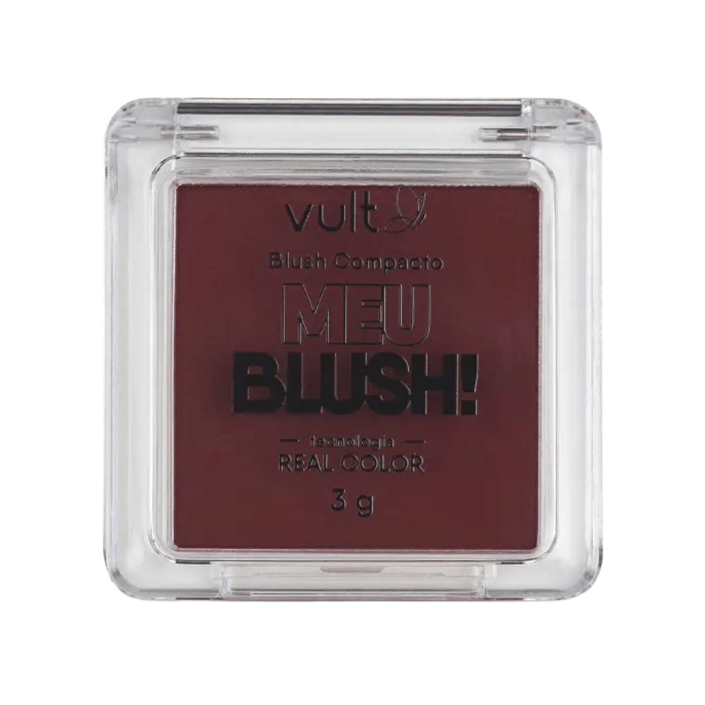 Blush Compacto Vult Vinho Matte 3 g