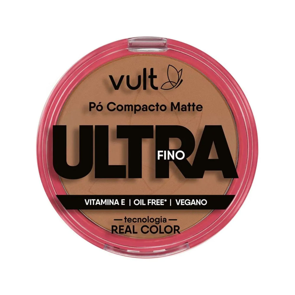 Pó Compacto Matte Ultrafino Vult V450