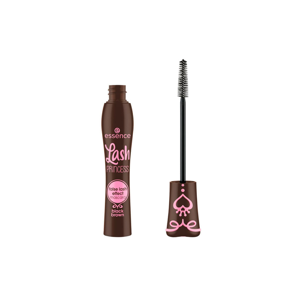 Kit Essence Máscara de Cílios Lash Princess Preta 12 ml + Máscara de Cílios False Lash Effect Marrom 12 ml