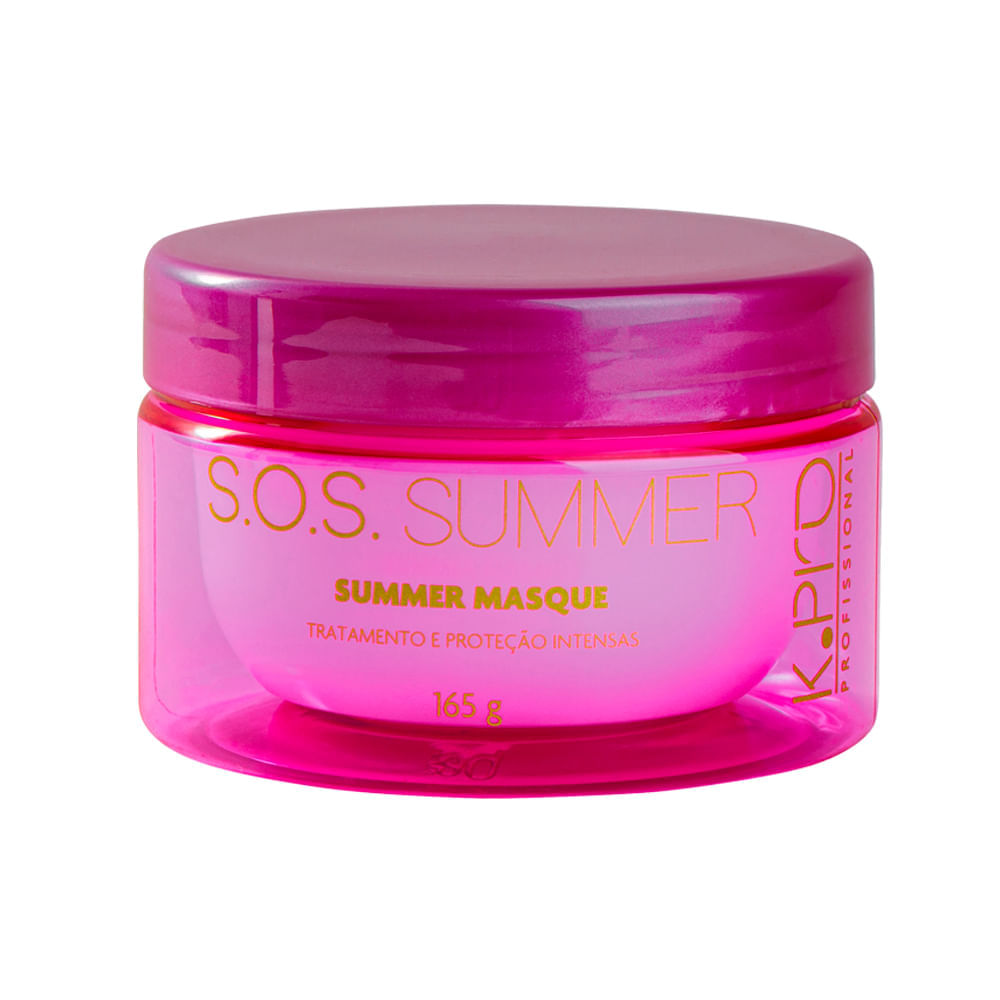 Kit K-Pro Profissional S.O.S Summer Shampoo 240ml + Máscara 165g