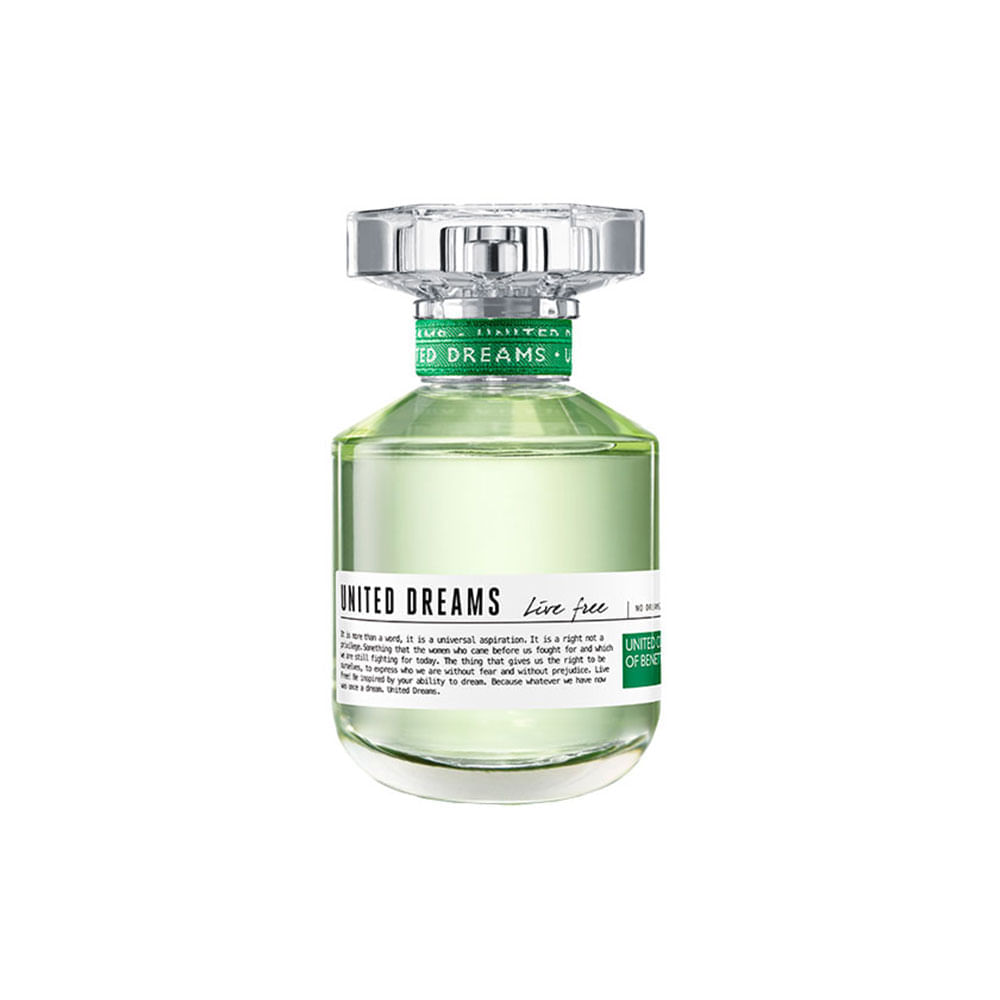 Perfume Benetton United Dreams Live Free Feminino Eau de Toilette 50ml