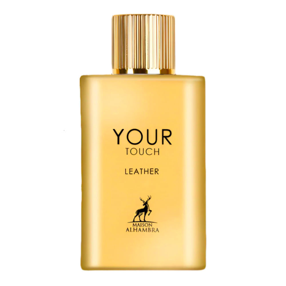 Perfume Unissex Eau de Parfum Your Touch Leather Maison Alhambra 100ml