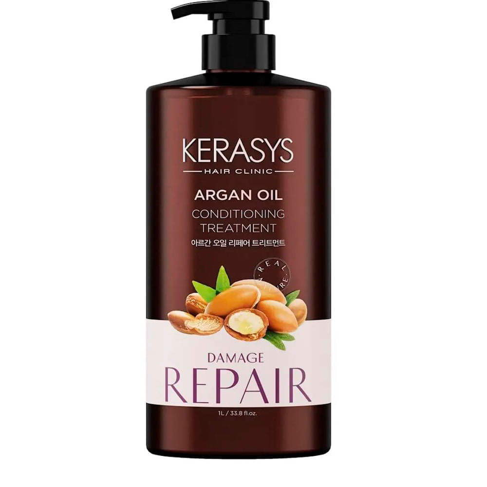 Máscara Capilar Argan Oil Damage Repair Treatment Kerasys 1000ml