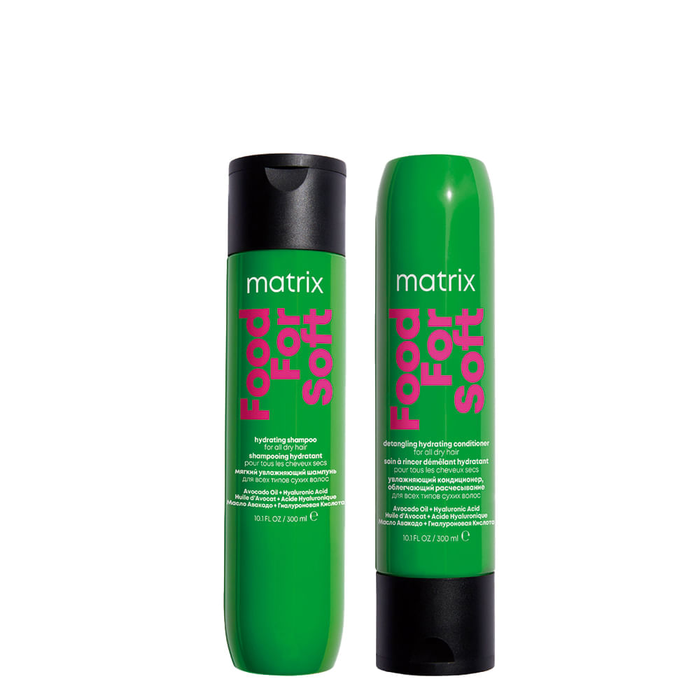 Kit Matrix Food For Soft Shampoo 300ml + Condicionador 300ml