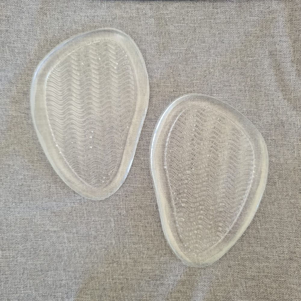 Par Palmilha Ortopédica Protetor Para Pés Almofadas Silicone Sapato
