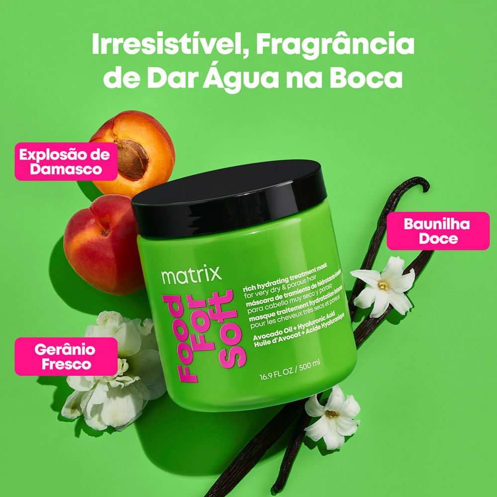 Máscara Capilar Matrix Food For Soft Hidratante 500ml
