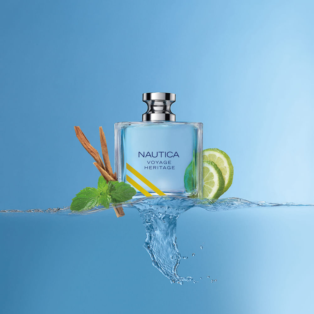 Perfume Nautica Voyage Heritage Masculino Eau de Toilette 100ml