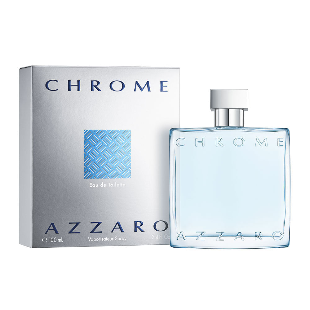 Perfume Azzaro Chrome Masculino Eau de Toilette 100ml