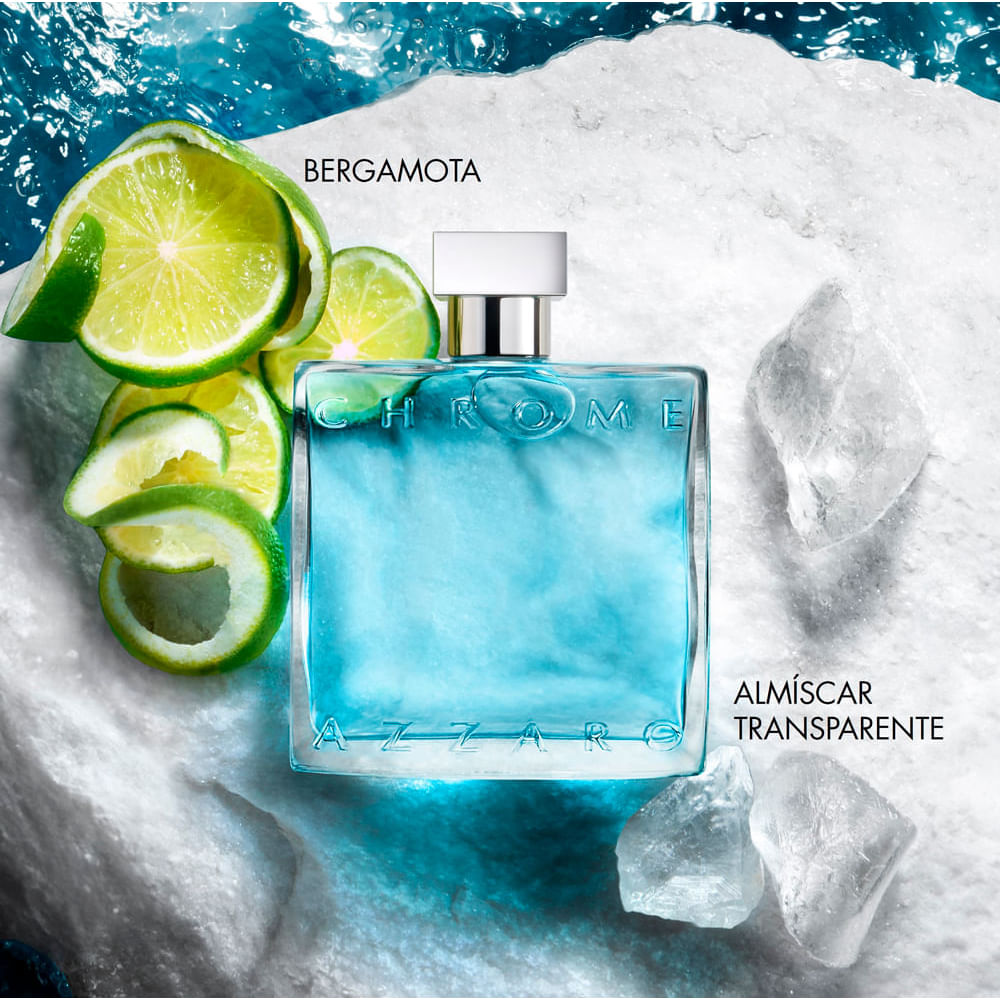 Perfume Azzaro Chrome Masculino Eau de Toilette 100ml