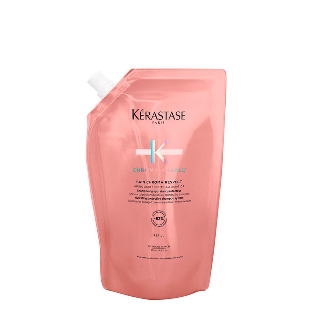 Shampoo Kérastase Chroma Absolu Bain Chroma Respect 500ml Refil