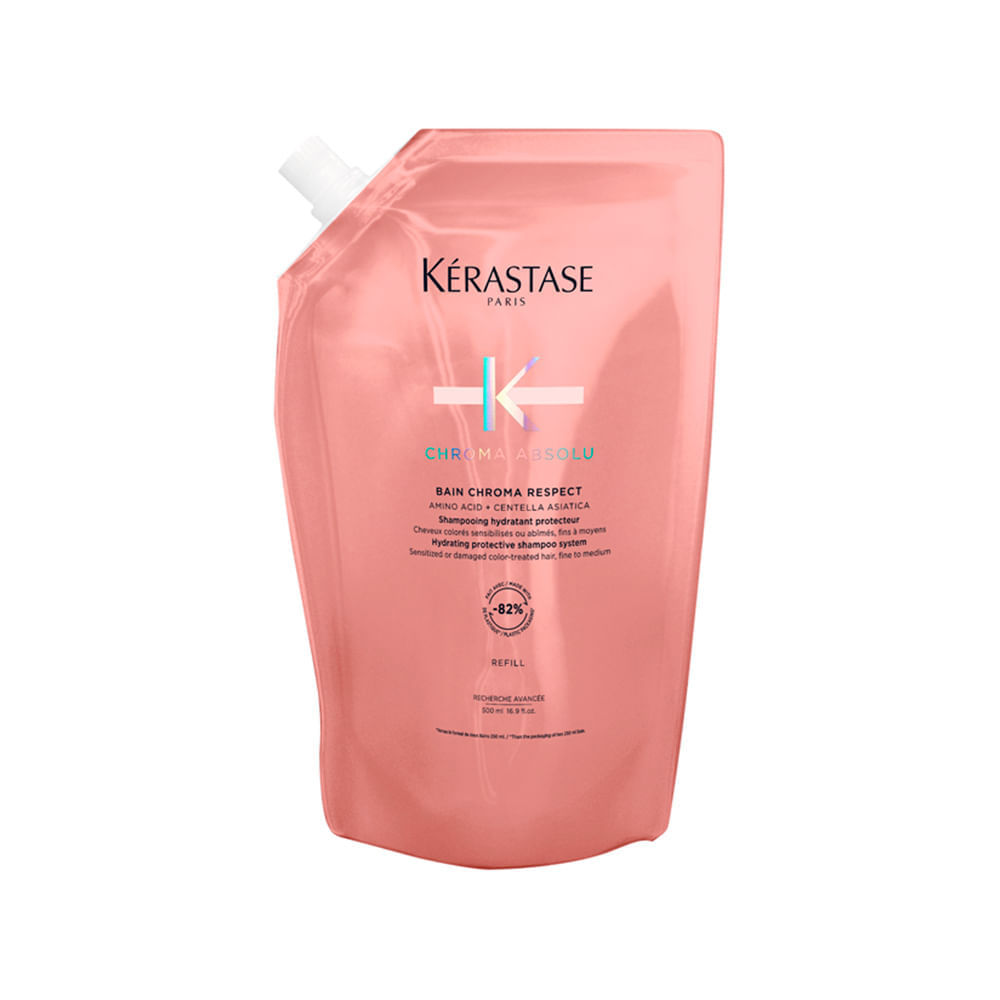 Shampoo Kérastase Chroma Absolu Bain Chroma Respect 500ml Refil