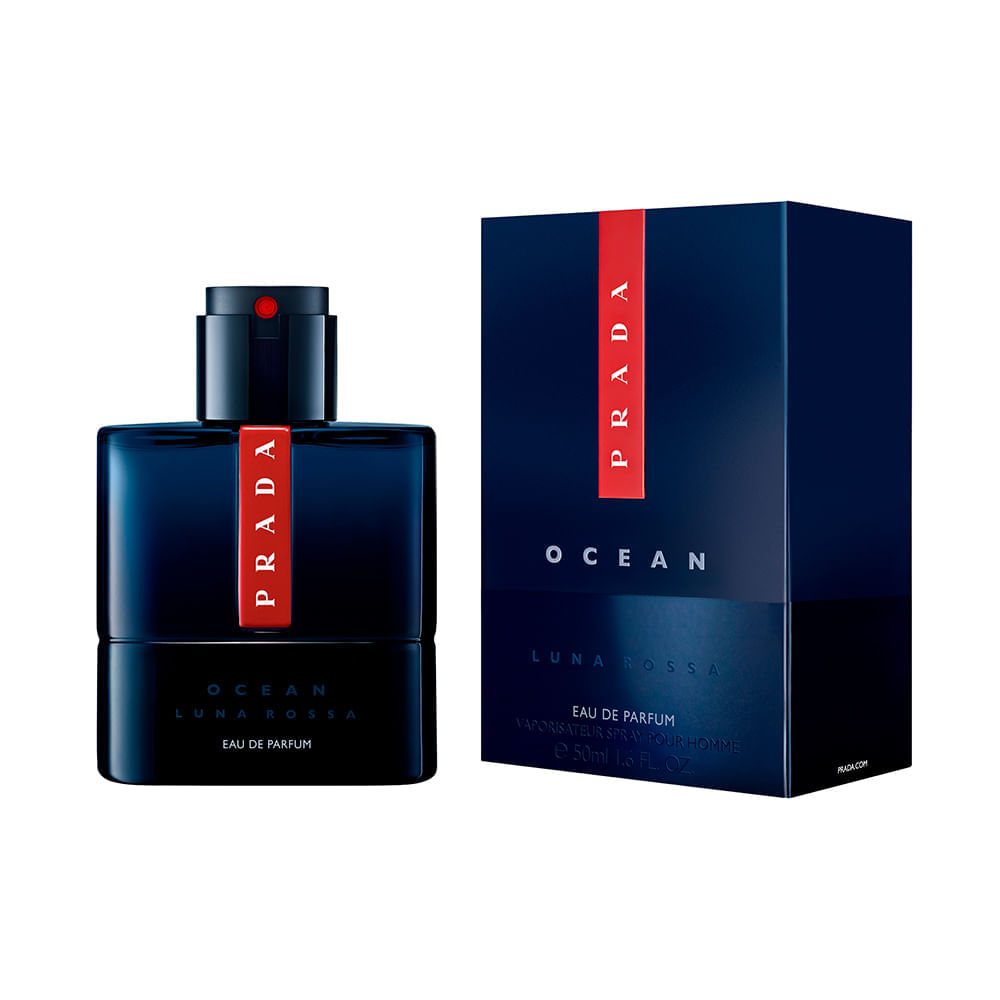 Perfume Prada Luna Rossa Ocean Masculino   Eau de Parfum 50ml