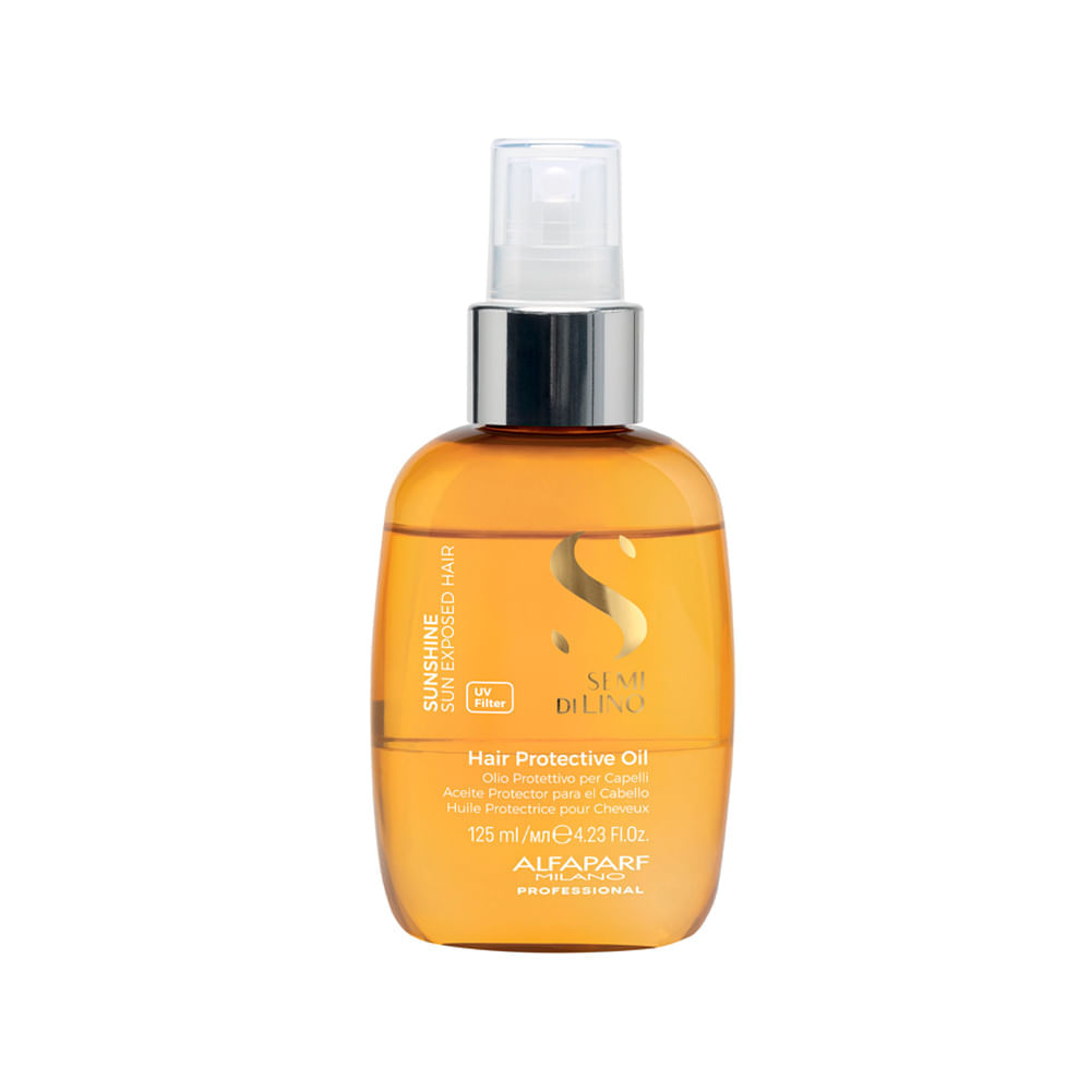 Óleo Bifásico Professional Semi Di Lino Sunshine Protective Oil Alfaparf Milano 125ml