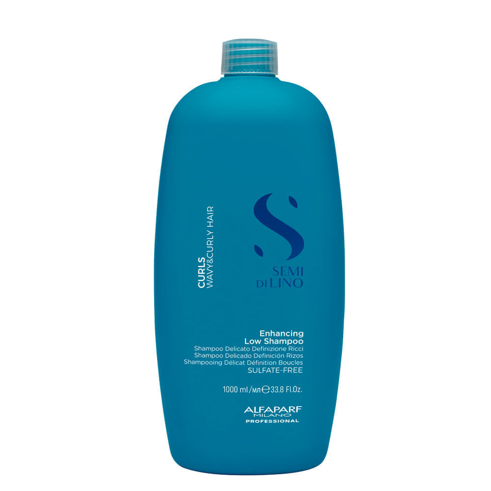 Shampoo Professional Semi Di Lino Curls Enhancing Low Alfaparf Milano 1L