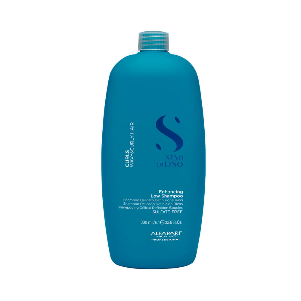 Shampoo Professional Semi Di Lino Curls Enhancing Low Alfaparf Milano 1L