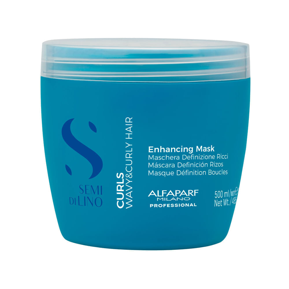 Máscara de Definição Professional Semi Di Lino Curls Enhancing Alfaparf Milano 500ml