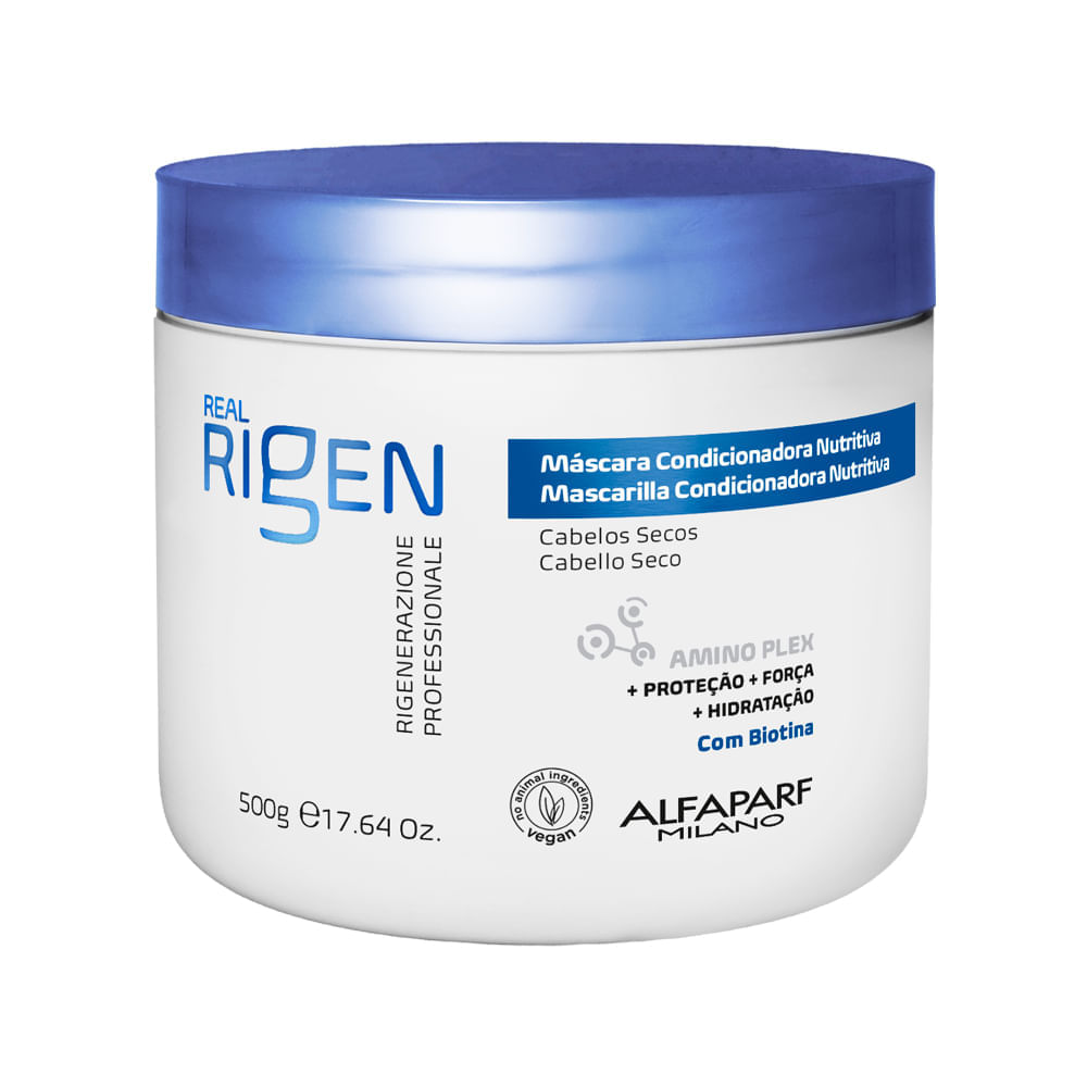 Máscara Nutritiva Professional Real Rigen Alfaparf Milano 500g