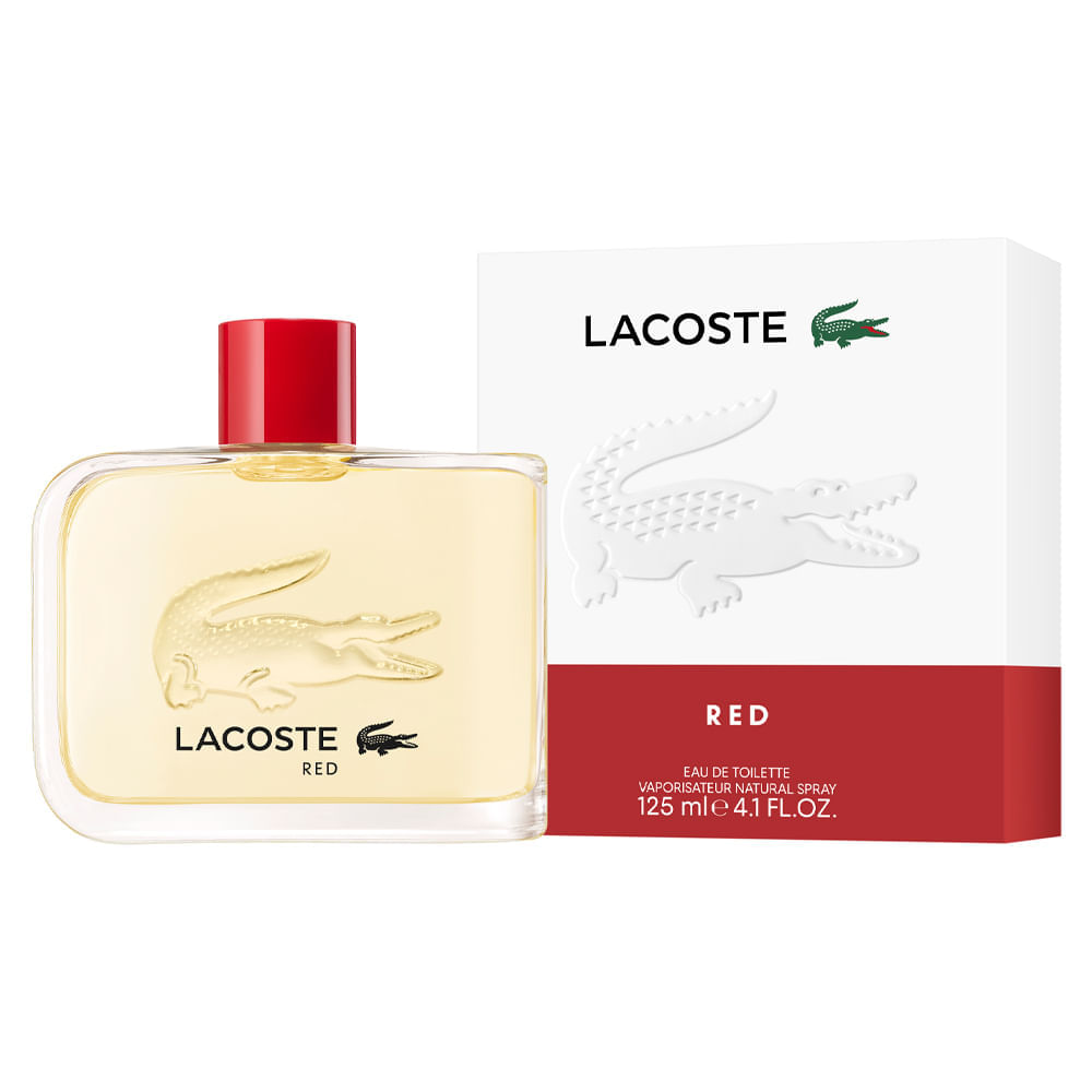 Perfume Lacoste Red Masculino Eau de Toilette 125ml