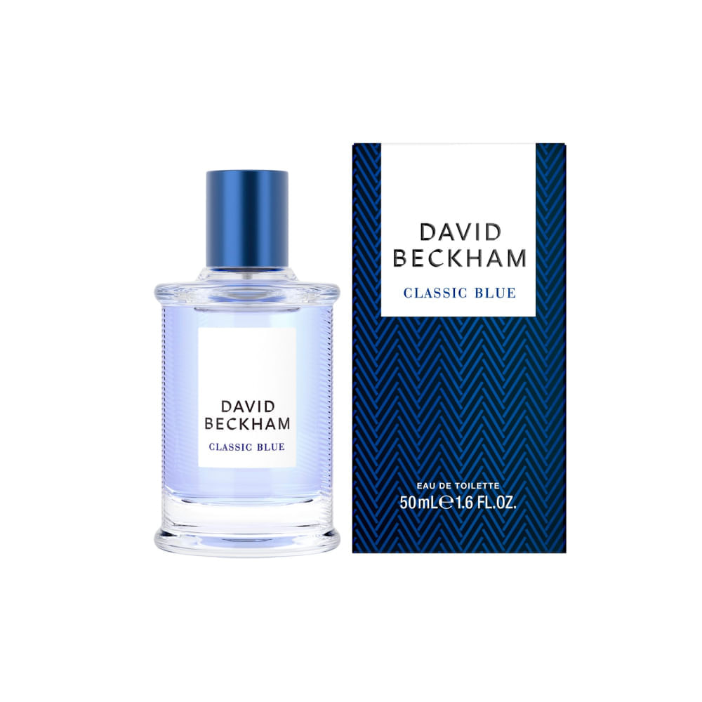 Perfume David Beckham Classic Blue Masculino Eau de Toilette 50ml