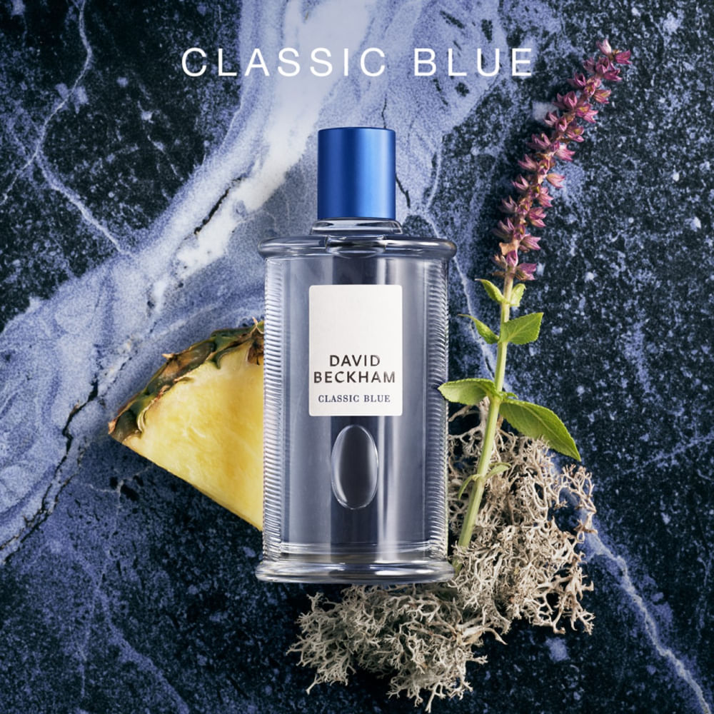 Perfume David Beckham Classic Blue Masculino Eau de Toilette 50ml