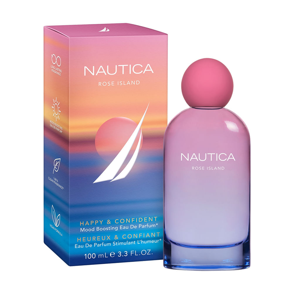 Perfume Nautica Her Rose Island Feminino Eau de Parfum 100ml