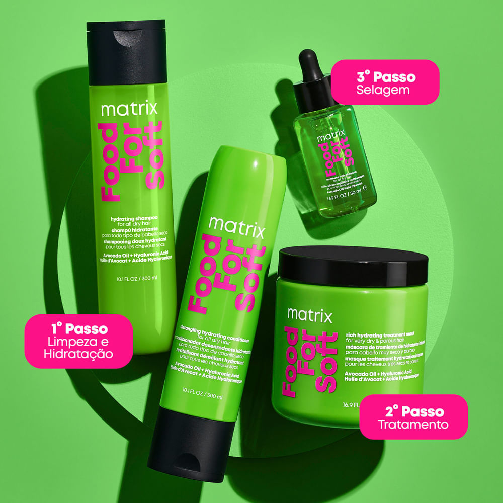 Shampoo Matrix Food For Soft Hidratante 300ml