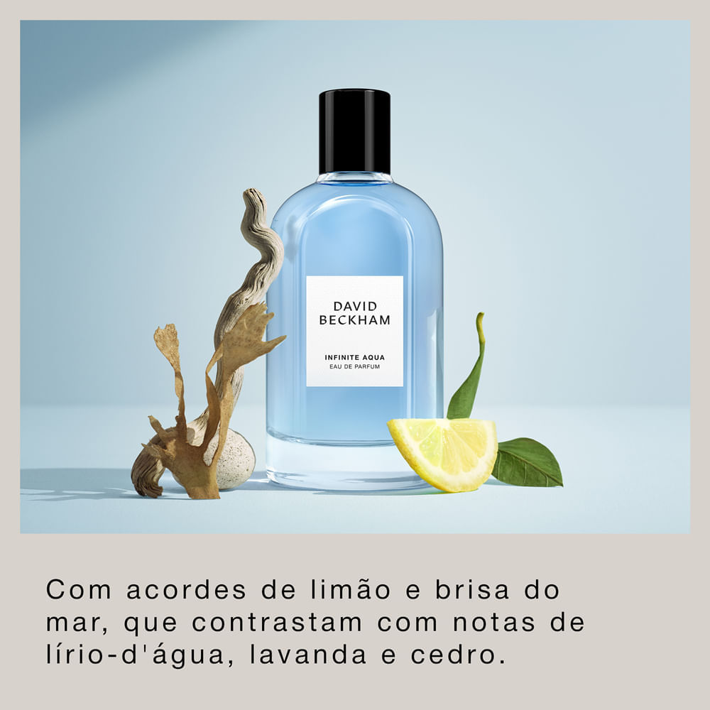 Perfume David Beckham The Collecion Infinite Aqua Masculino   Eau de Parfum 100ml