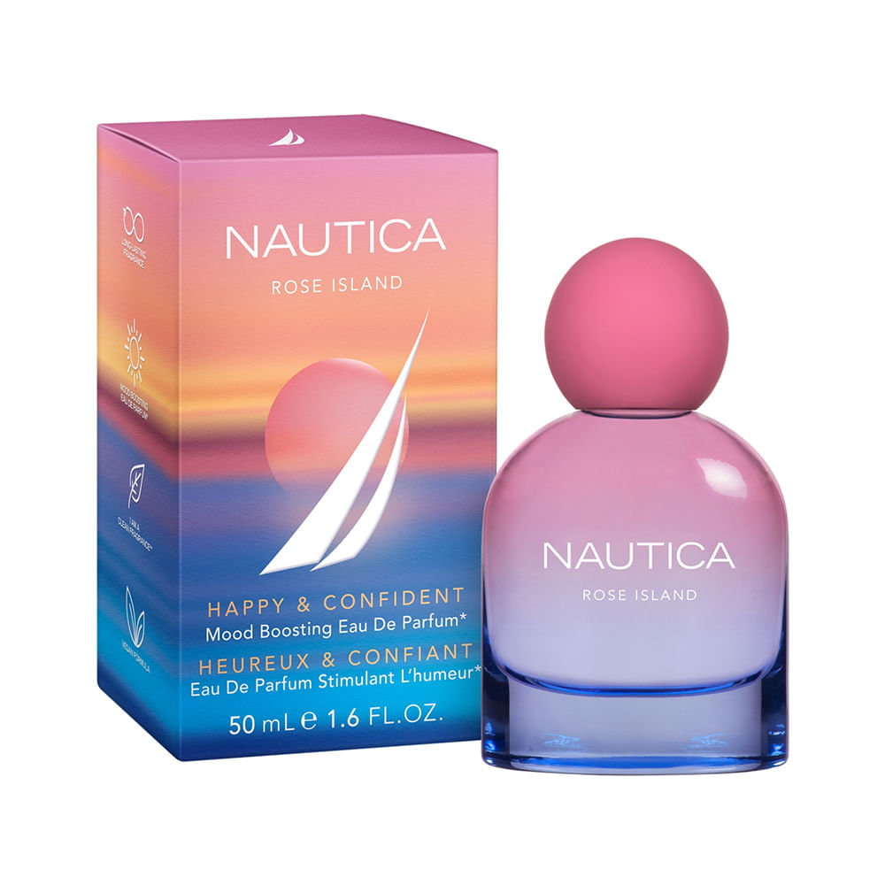 Perfume Nautica Her Rose Island Feminino Eau de Parfum 50ml