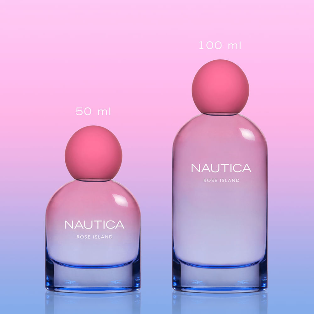 Perfume Nautica Her Rose Island Feminino Eau de Parfum 50ml