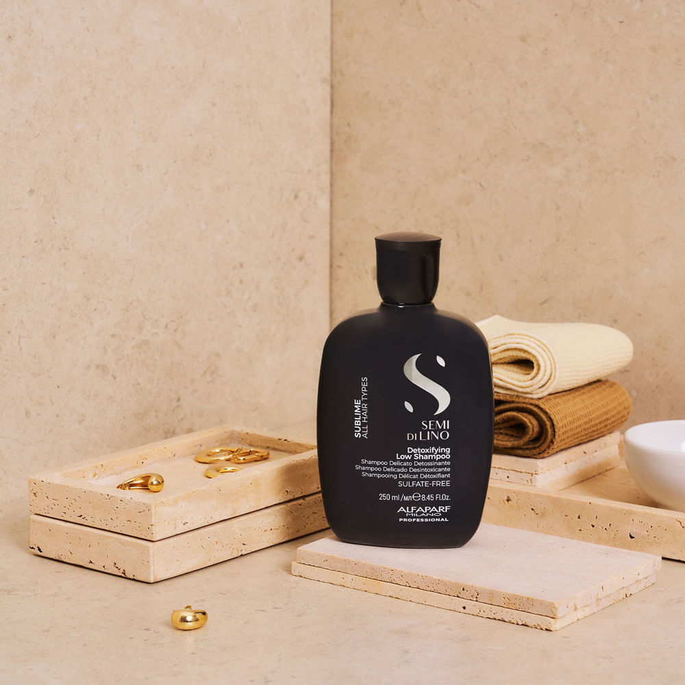 Shampoo Professional Semi di Lino Detoxifying Alfaparf Milano 250ml