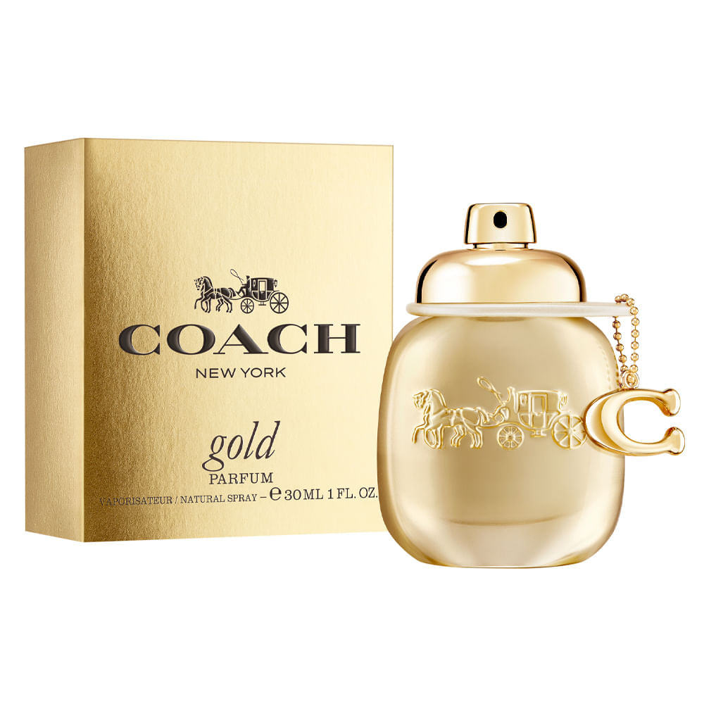 Perfume Coach Gold Feminino   Parfum 30ml