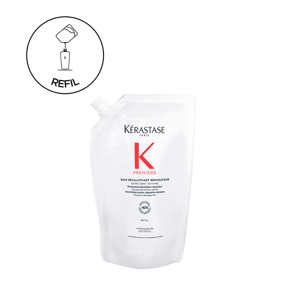 Shampoo Kérastase Première Bain Décalcifiant Réparateur 500ml Refil