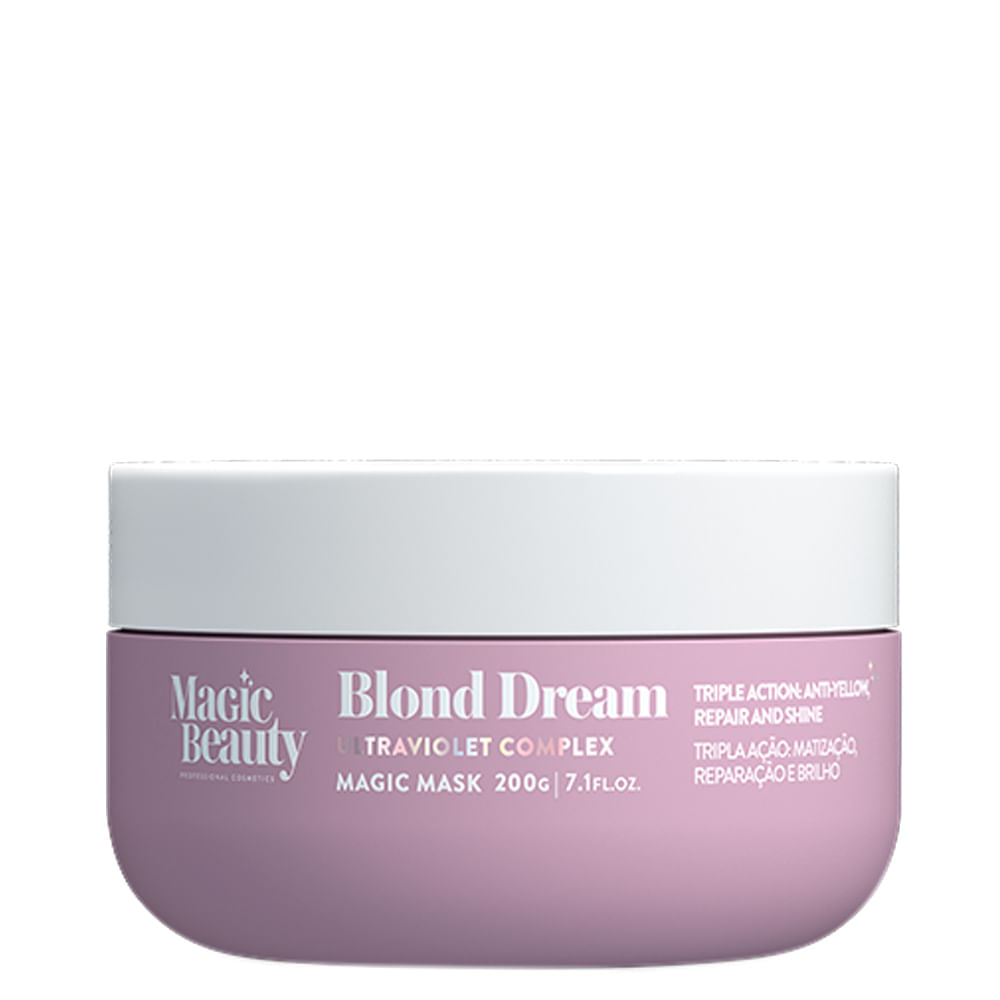 Máscara De Matização Magic Beauty Blond Dream 200g