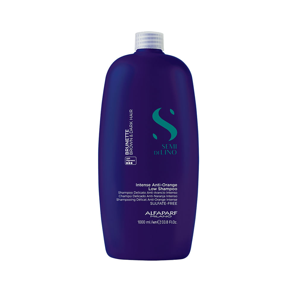 Shampoo Professional Professional Semi Di Lino Brunette Anti Orange Alfaparf Milano 1L