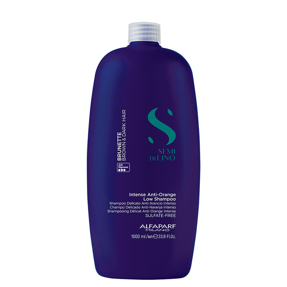 Shampoo Professional Professional Semi Di Lino Brunette Anti Orange Alfaparf Milano 1L