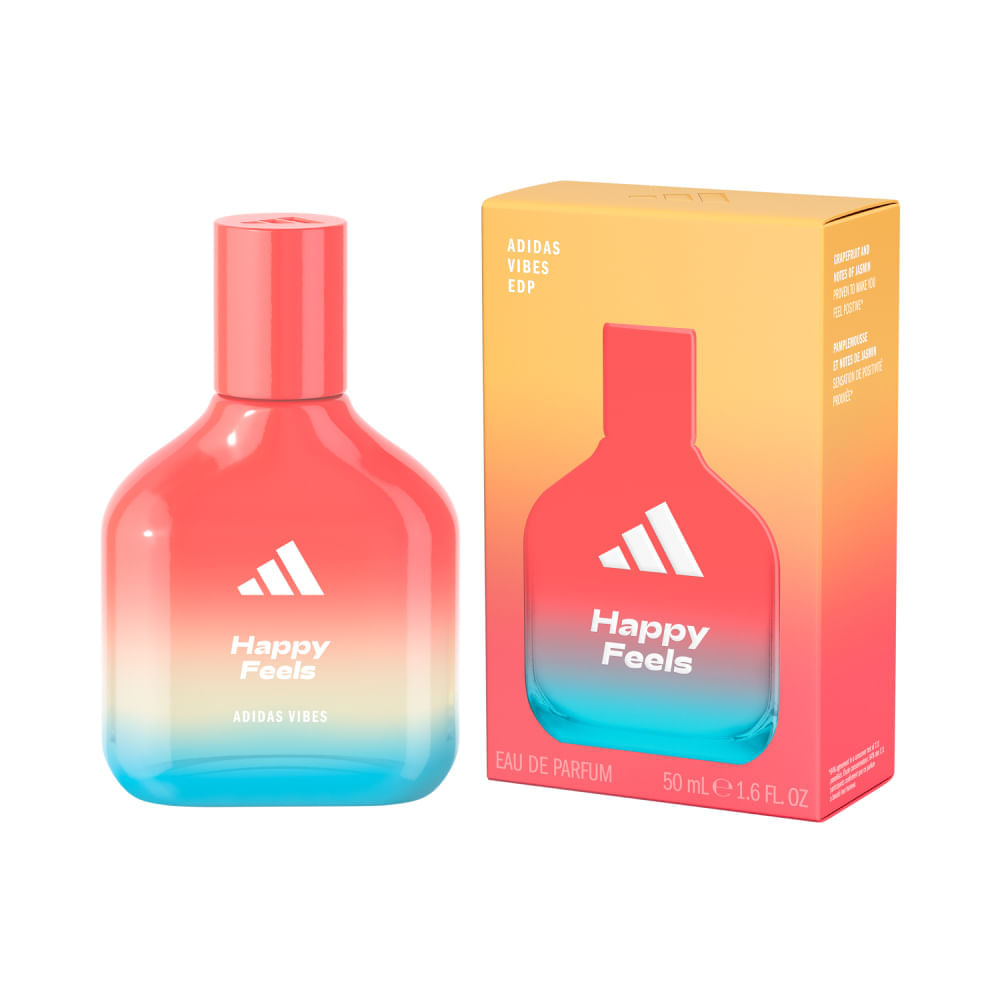 Perfume Unissex Vibes Happy Feels Eau de Parfum Adidas 50ml