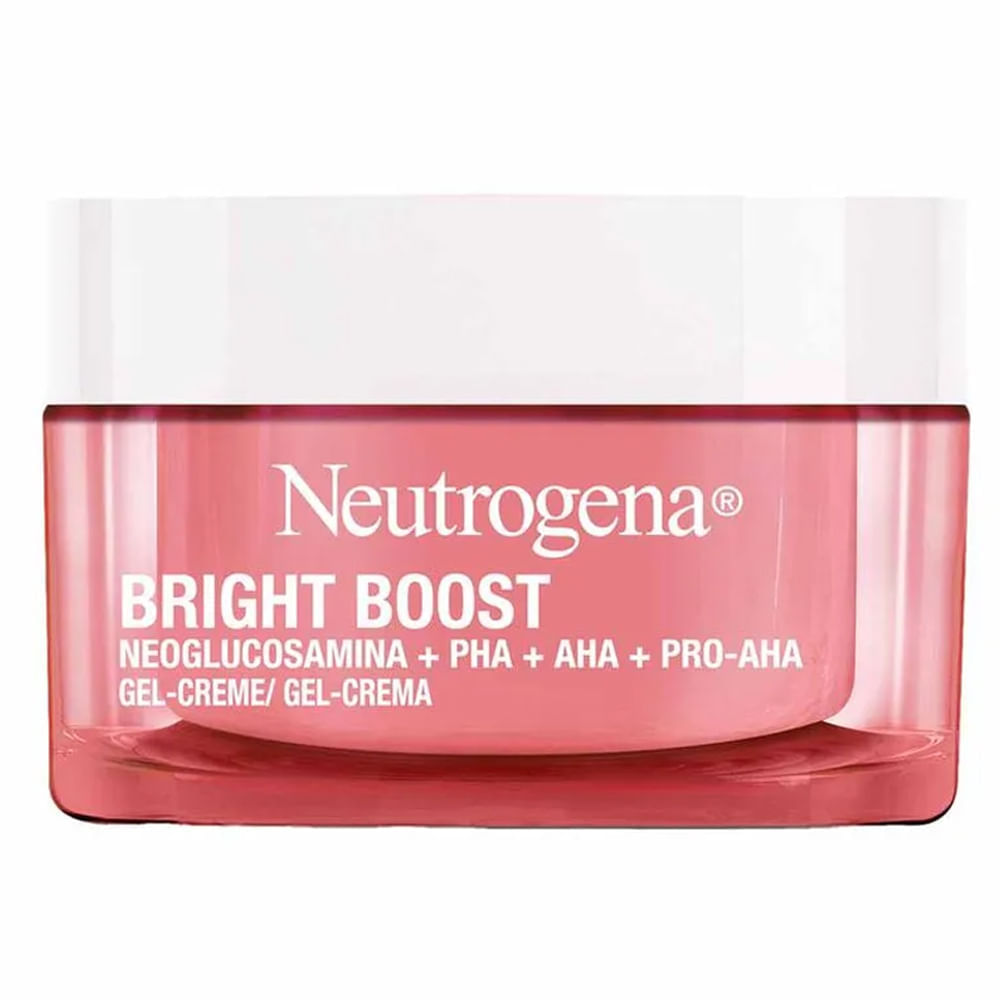 Kit Neutrogena Bright Boost Gel Creme Facial Antissinais 50ml + Gel Creme FPS 30 40g