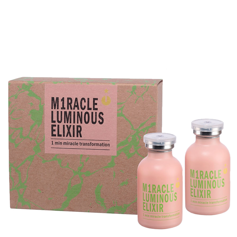 Kit Ampola de Tratamento Capilar N.P.P.E Miracle Luminous Elixir 2 Unidades 25ml